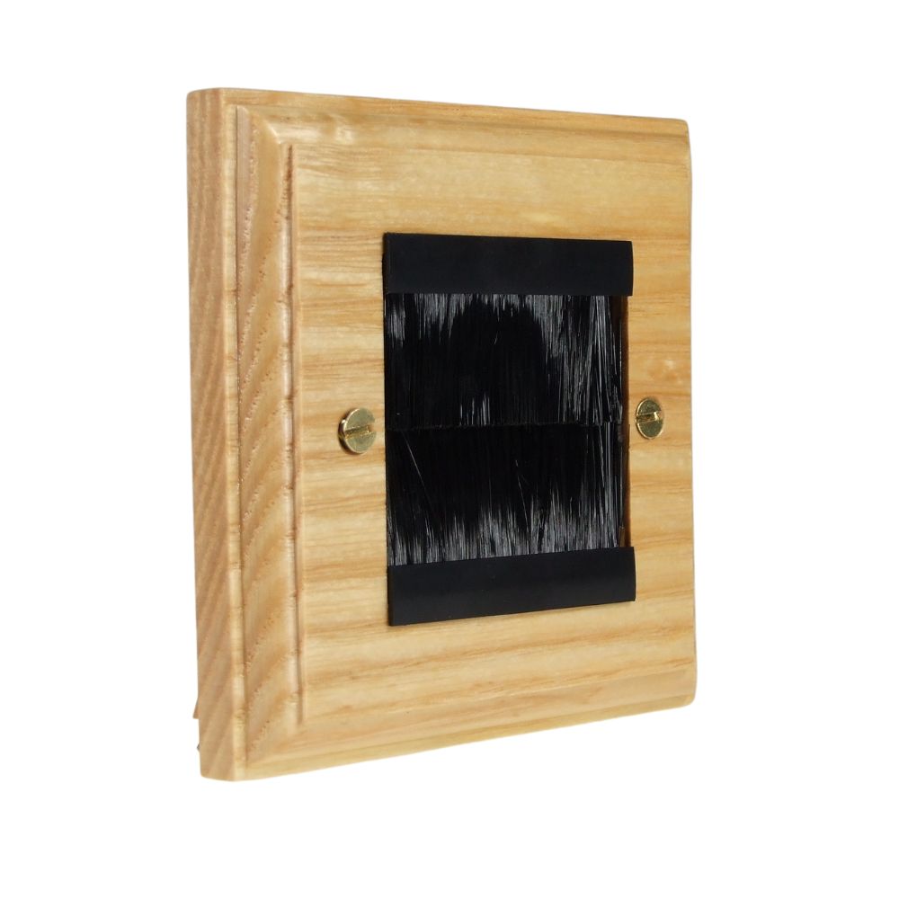 Classic Ash Double Brush Plate Black