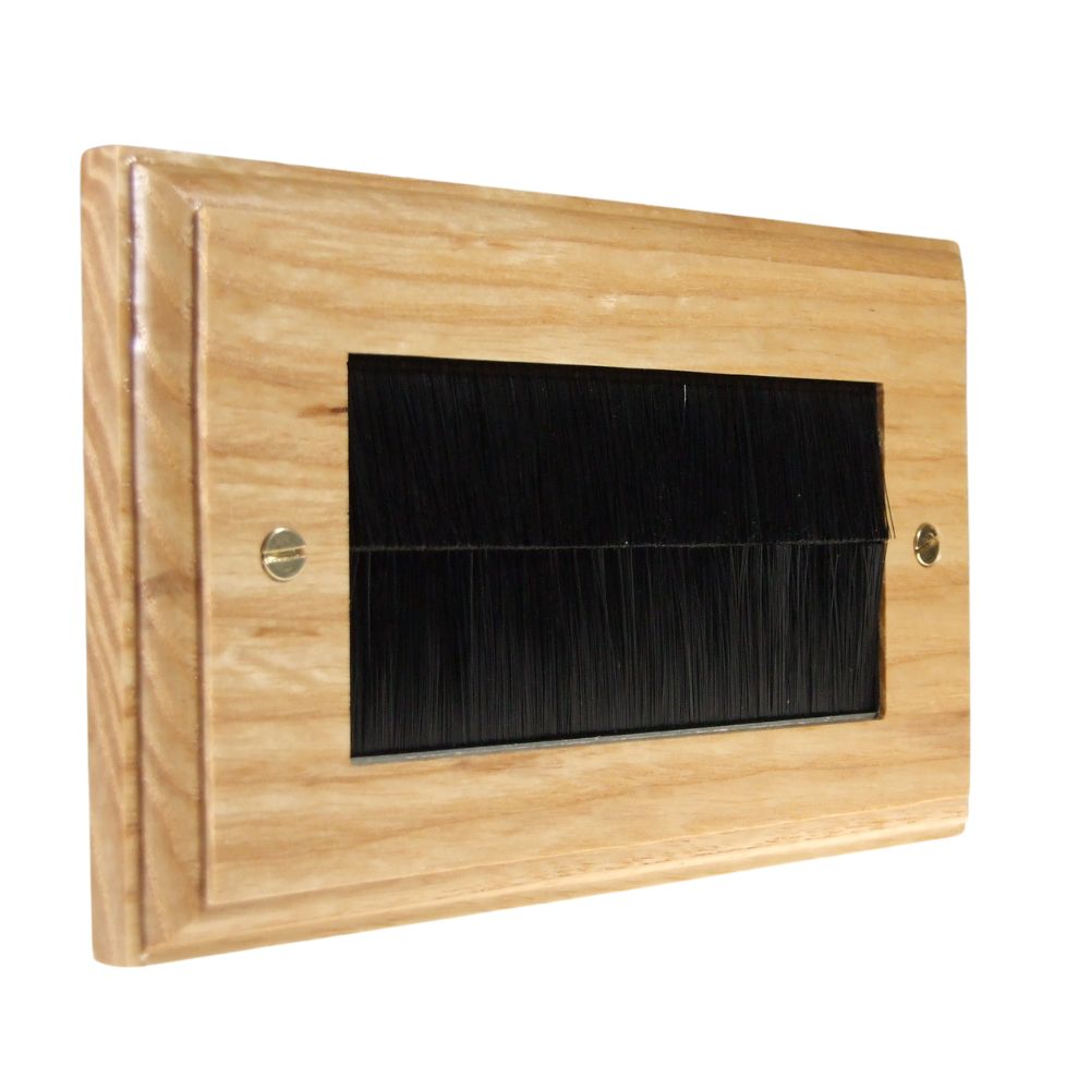 Classic Ash Twin Brush Plate Black