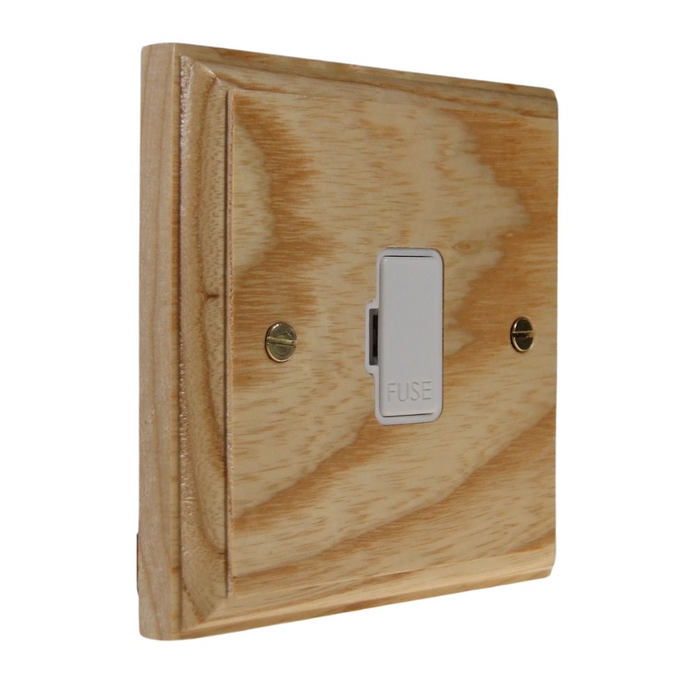 Classic Ash Unswitched Fuse Spur White