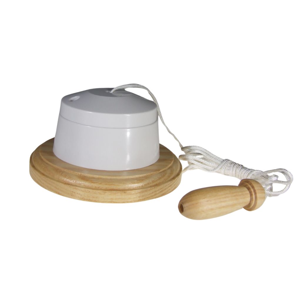 Classic Ash Pull Cord White