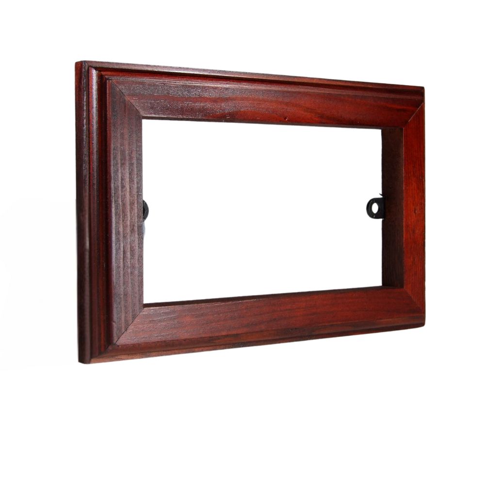 Twin Mahogany Finish Pattress Twin Mahogany Finish Pattress