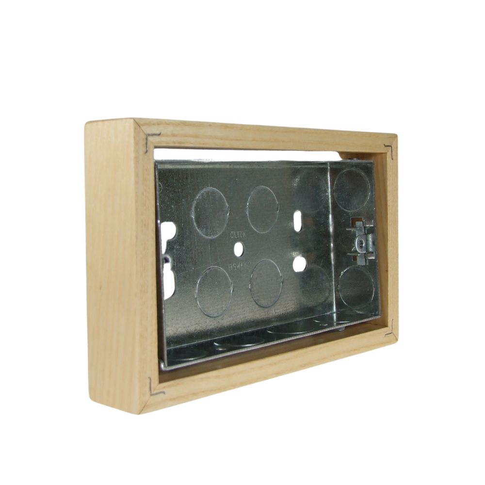 Classic Ash Double Surface Pattress Classic Ash Double Surface Pattress