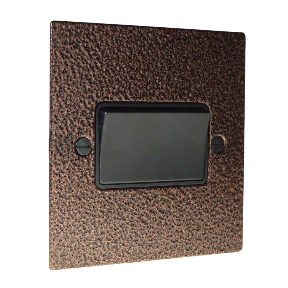 Elements 3-Pole Fan Isolator Switch in Copper Crackle
