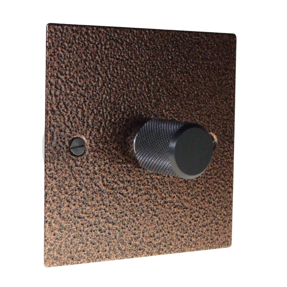 Elements 1-Gang 2-Way 400W/VA Dimmer in Silver Crackle