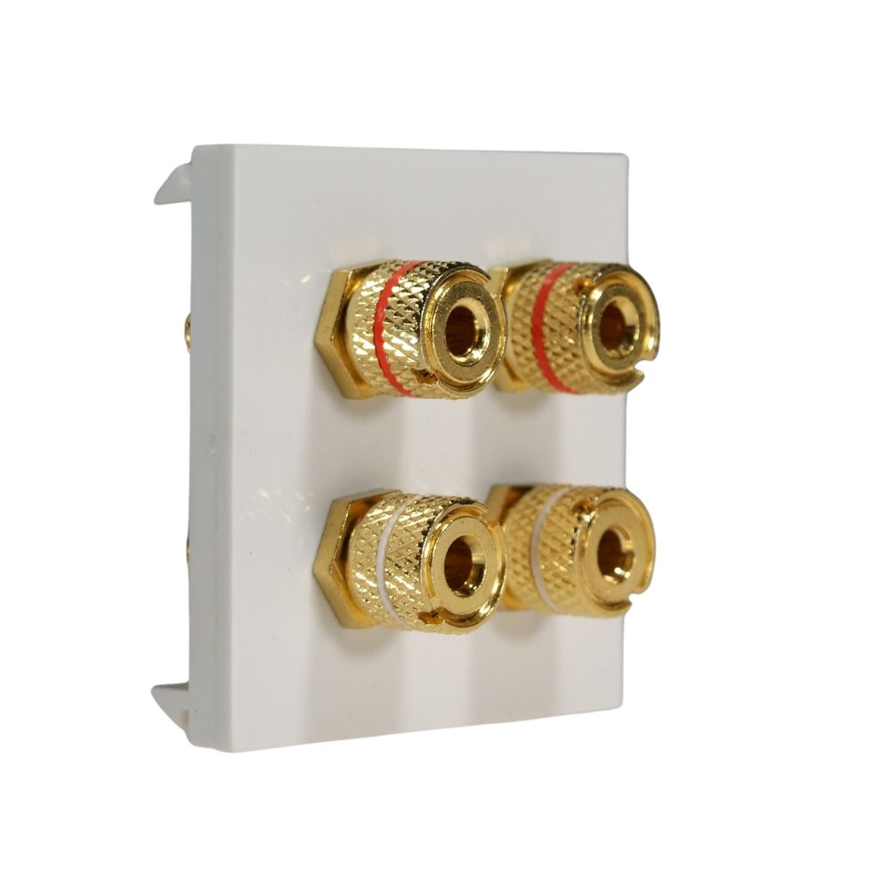 Speaker module 4 Post White