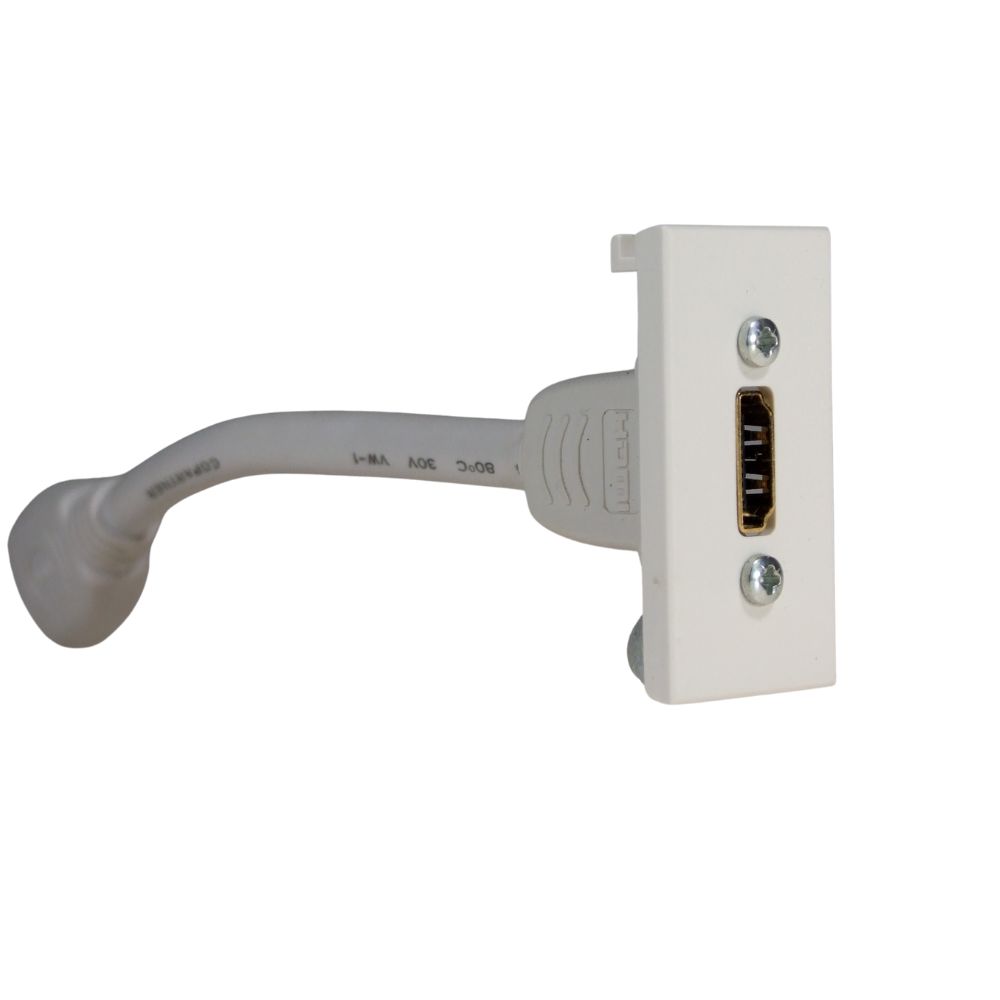 HDMI Socket module White