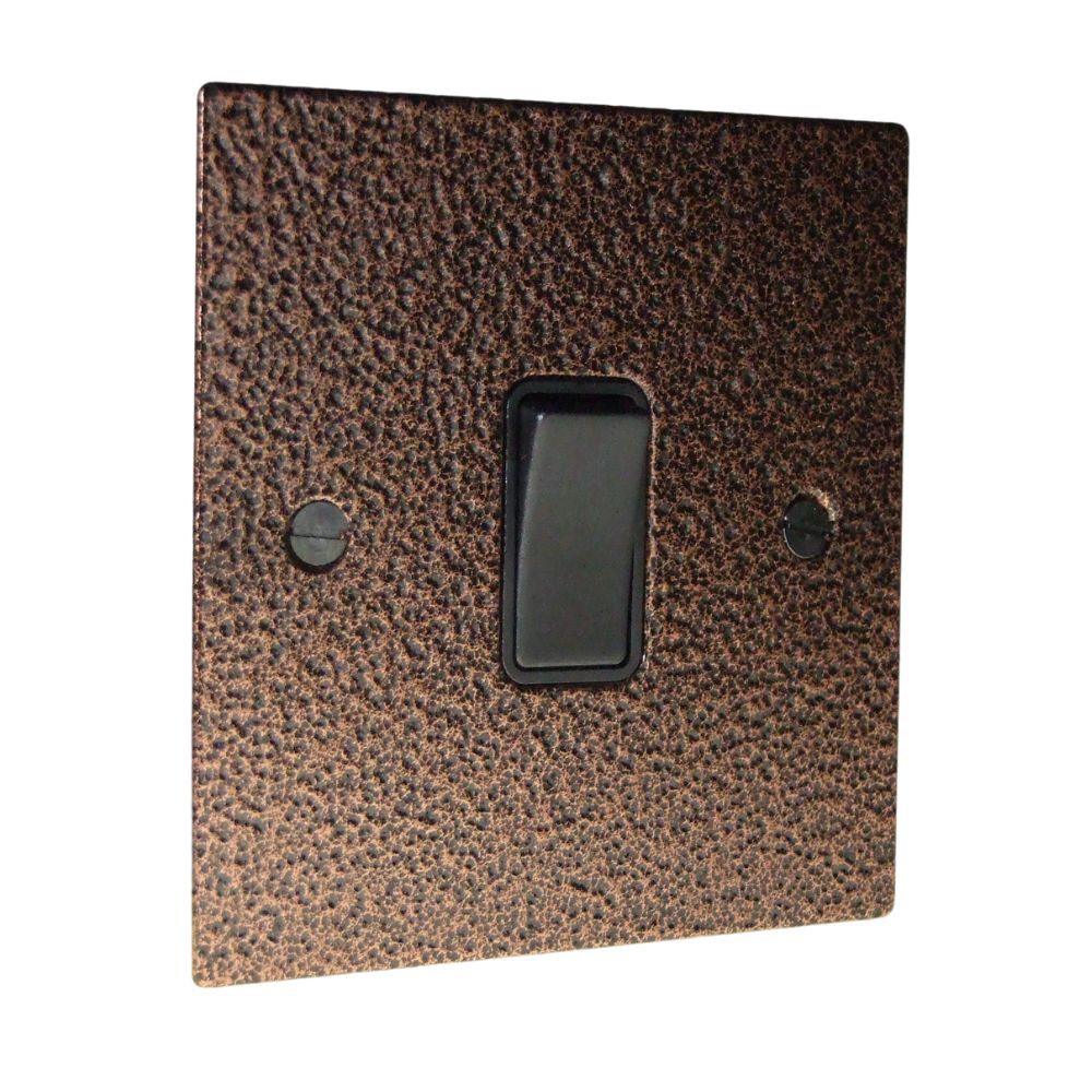 Elements 1-Gang Double Pole 20-Amp Rocker Switch in Copper Crackle