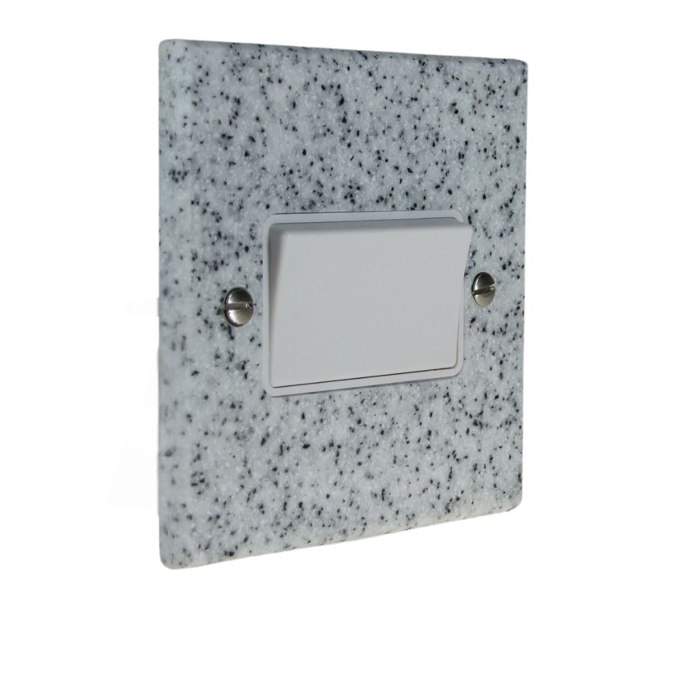 Quarry 10-Amp 3 Pole fan Isolator Switch in Grey Sand